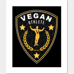 VEGAN ATHLETE Posters and Art